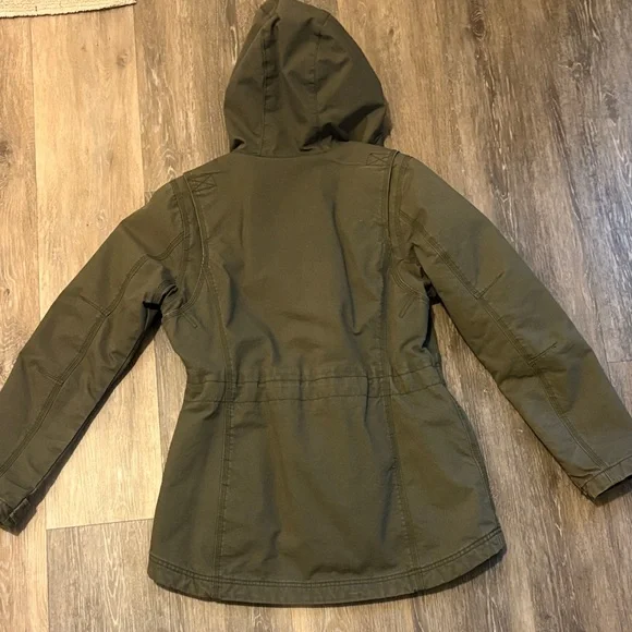 L.L. Bean Women's Olive Utility Jacket - Size XS - Picture 8 of 16